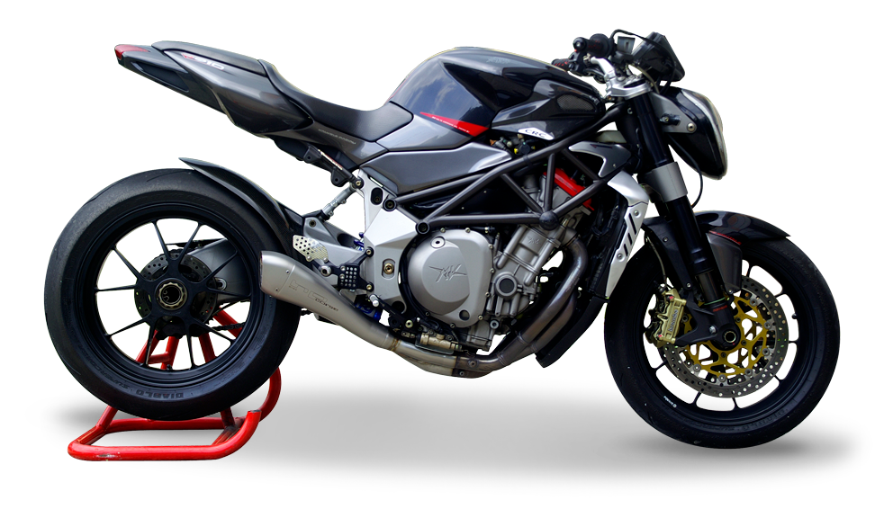 HPCorse - Hydroform Exhaust for MV Agusta Brutale 910, 750 <2006
