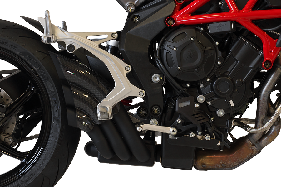 HPCorse - Hydro Tre Cover Carb Exhaust for MV Agusta Brutale 800/RR 2016-Up