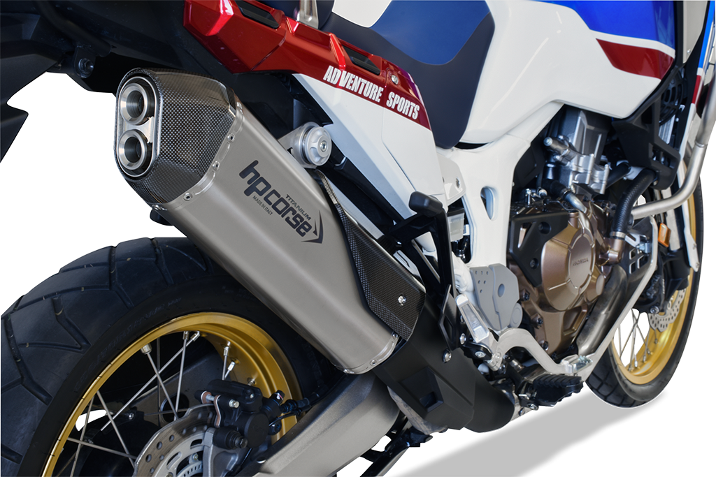 HPCorse - SPS-Carbon Exhaust for Honda CRF 1000 Africa Twin 2016 UP
