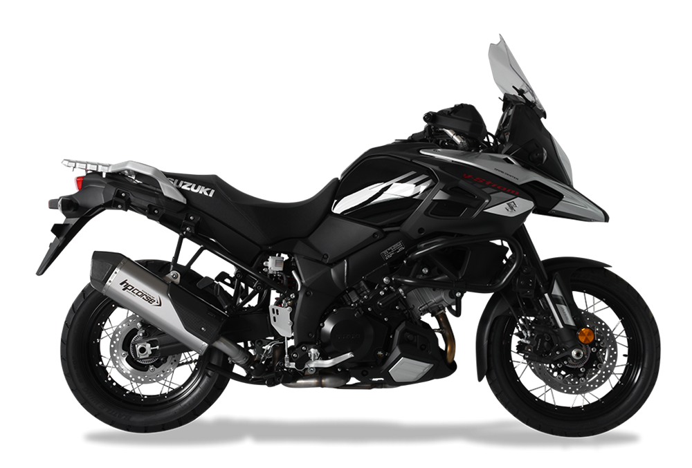 HPCorse - SPS-Carbon Exhaust for Suzuki V-Strom 1000 2017-UP
