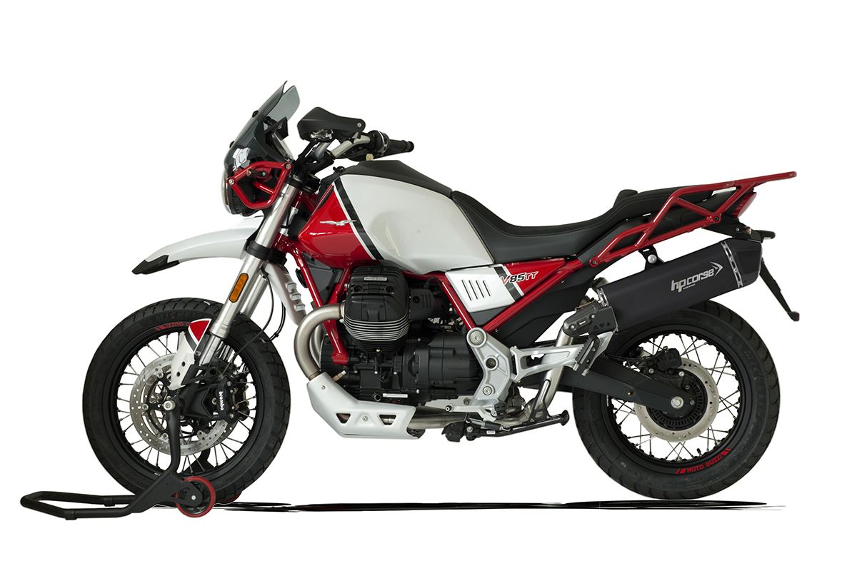 HPCorse - SPS-Carbon Exhaust for Moto Guzzi V85TT <2021