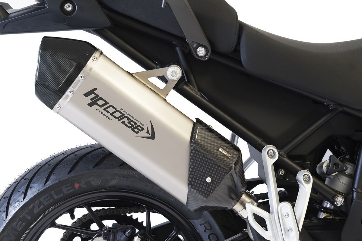 HPCorse - SPS-Carbon 350 Exhaust for Triumph Tiger 850-900