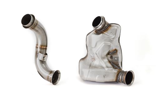 HPCorse - Mid Pipe Decatalyst for CFMoto 800MT 2025-2026