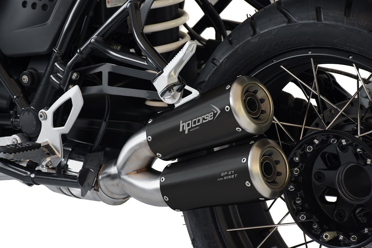 HPCorse - 1 into 2 GP-07 Exhaust for BMW R Nine T 2021-Up
