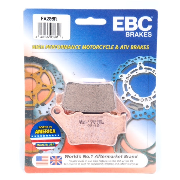 EBC-FA208R EBC BRAKE PAD RR FA208R 840655059615