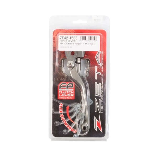 DRC/Zeta/Unit-CLUTCH LEVER FP 4-FIN BREMBO/KTM ZE42-4683 4547836102745