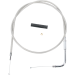 Drag Specialties - Cable (96-UP 48.5" S/S THROTTLE CABLE)