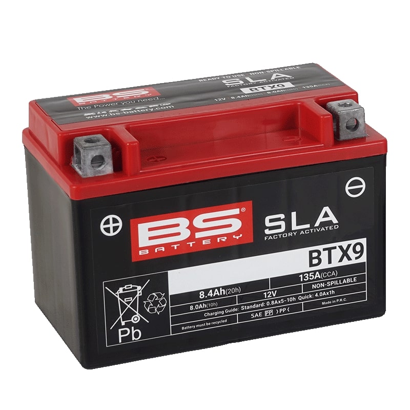 BS Battery - BS SLA - BTX9 (YTX9)