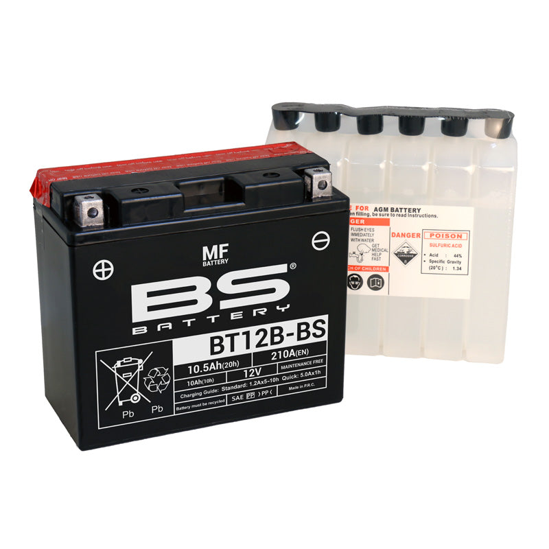 BS Battery - BS MF - BT12B-BS (YT12B-BS)