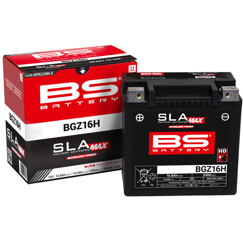 BS Battery - BS SLA MAX - BGZ16H (FA) (GYZ16H)