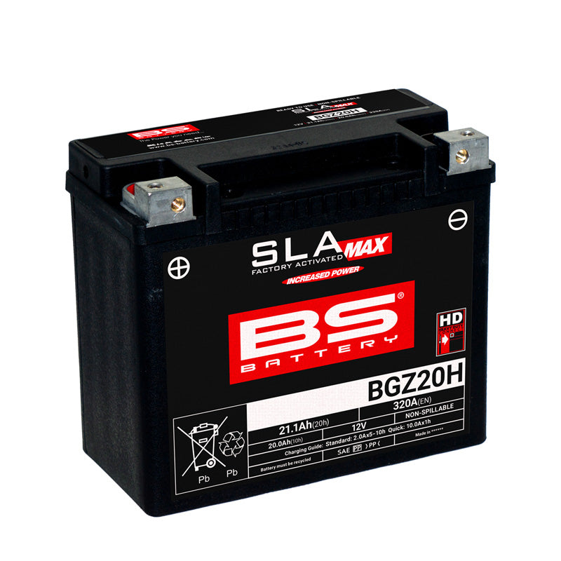 BS Battery - BS SLA MAX - BGZ20H (FA) (GYZ20H)