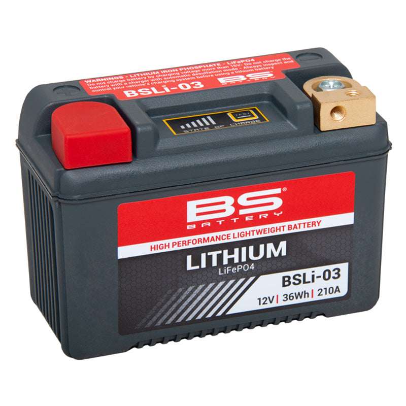 BS Battery - BS Lithium - BSLI-03/210CCA/36WH