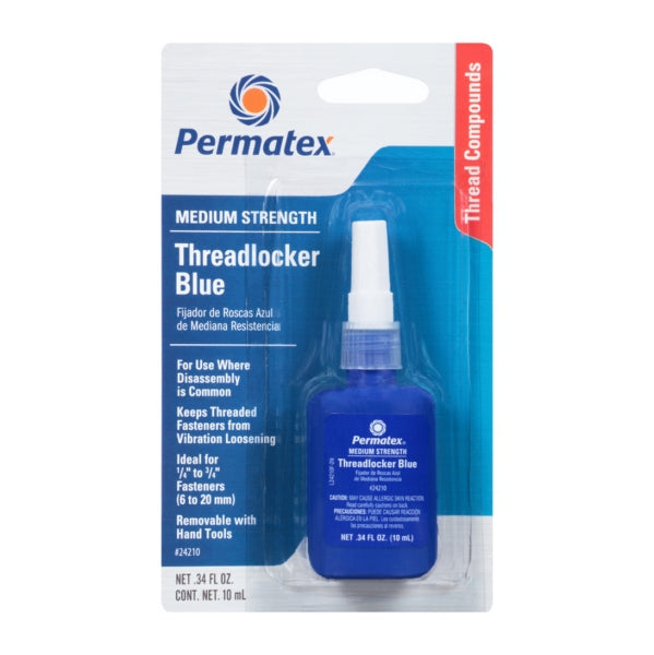 Permatex-LOCKER THREAD REMOVABLE BL 10ML 24210 686226242105