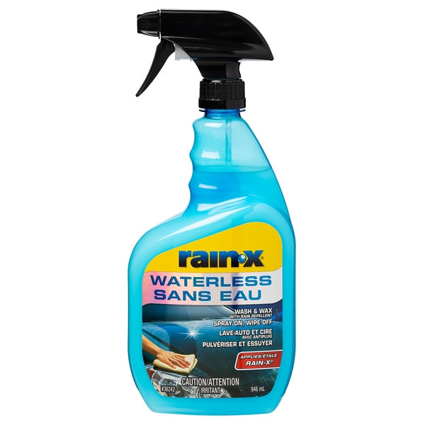 RainX-WASH & WAX WATERLESS 946ML RAINX 36242 068161362429