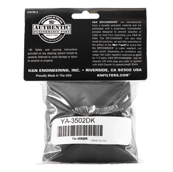 KN-DRYCHARGER WRAP YAM KN YA-3502DK 024844360281
