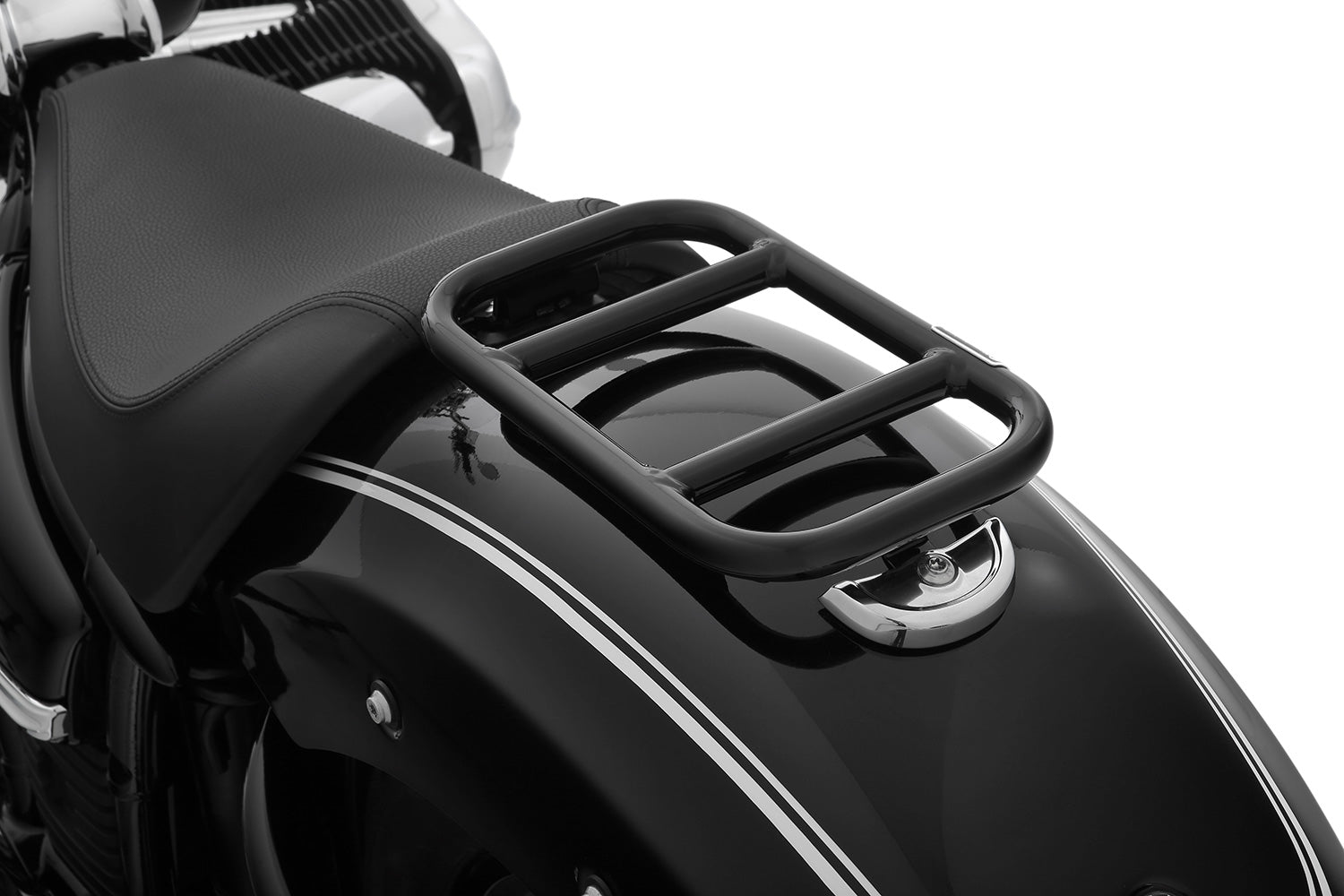 Solid luggage carrier for stylish and secure storage of bags or other luggage