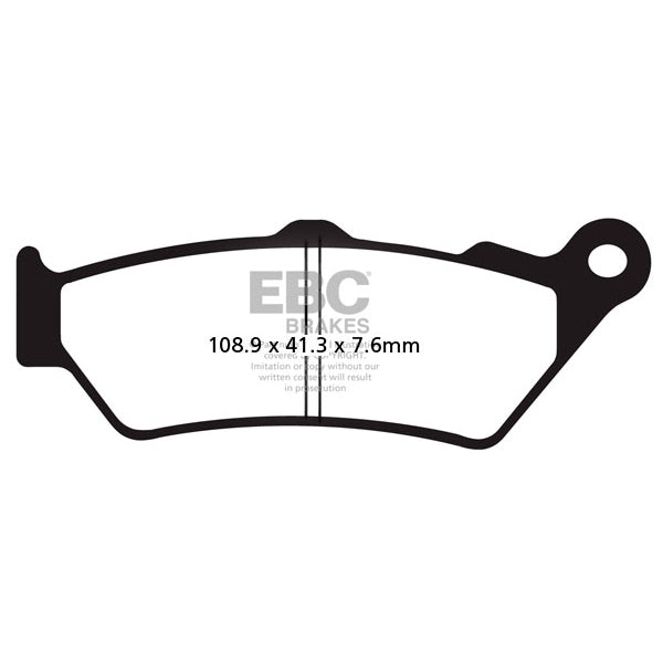 EBC-EPFA209/2HH EBC BRAKE PAD FT/LF HON EPFA209/2HH 889668169737
