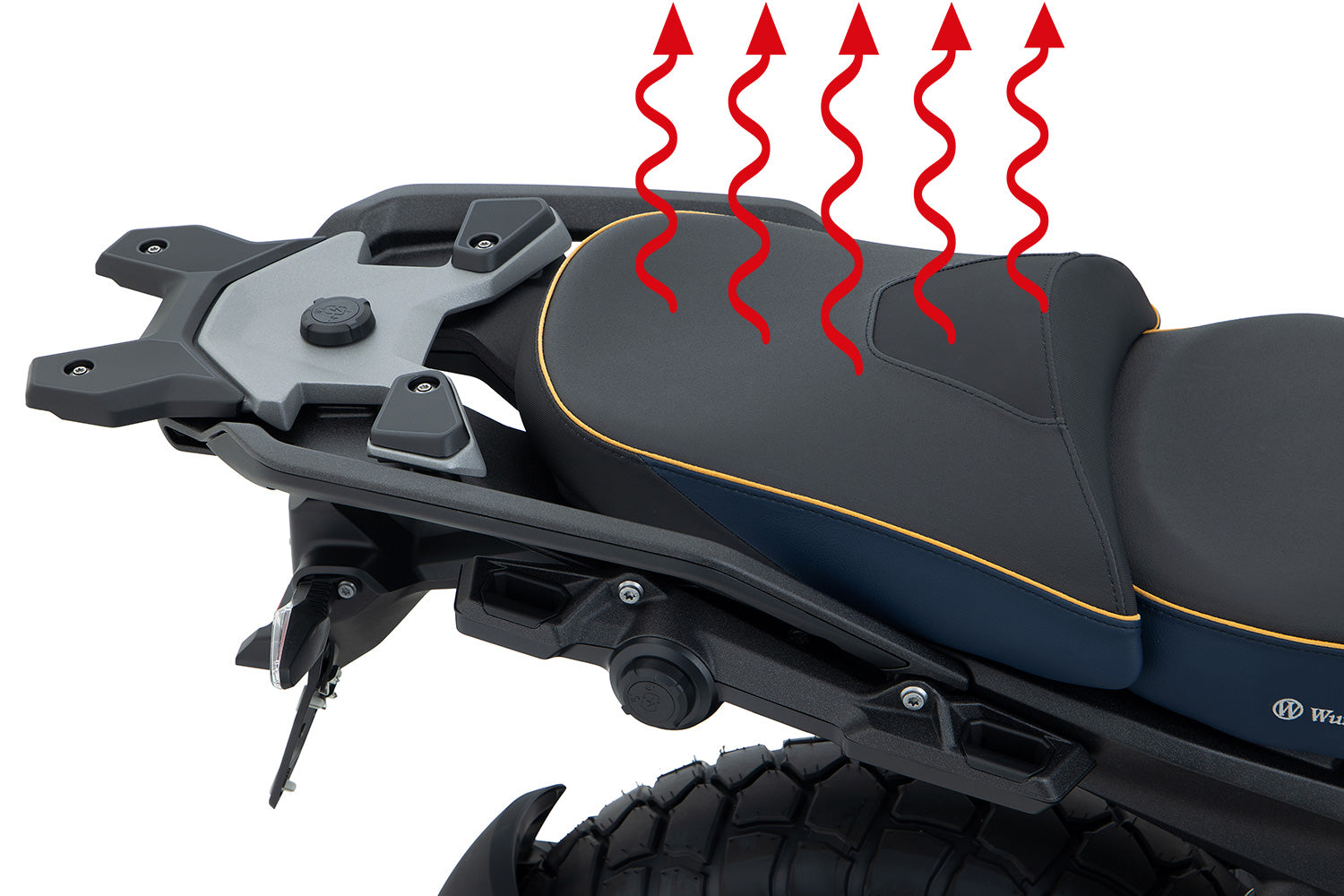 Wunderlich Passenger Seat AKTIVKOMFORT with Seat Heating Smart Plug & Play R 1300 GS-13115-005