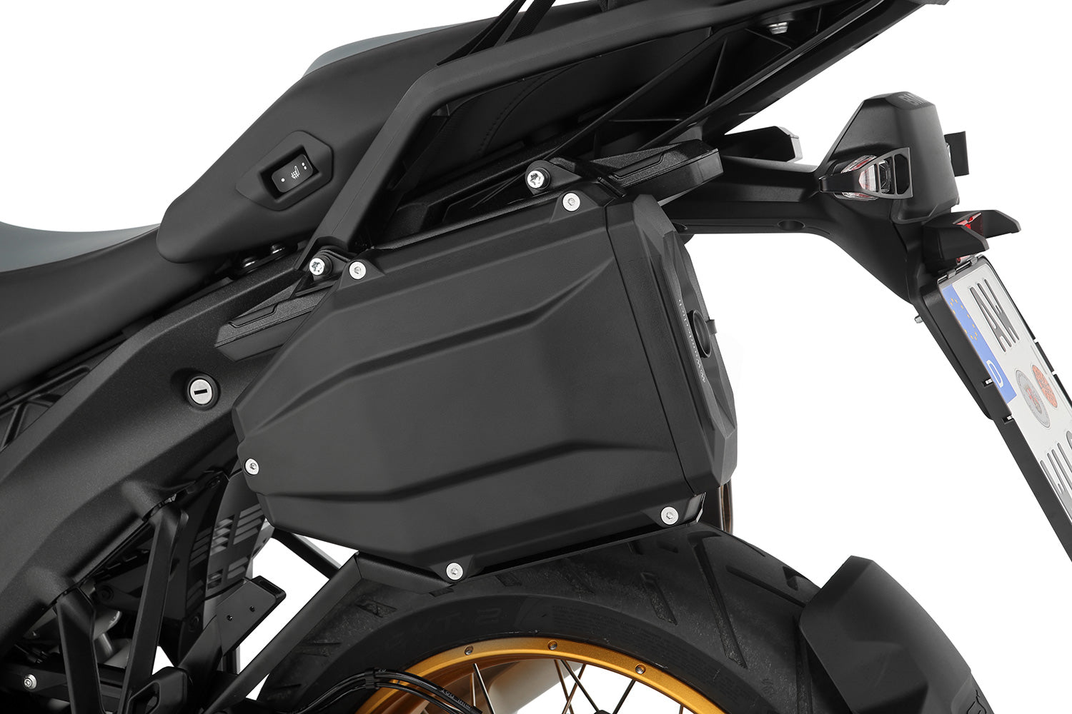 Wunderlich tool box for models with Vario case mounts R 1300 GS - complete your BMW ✔ Premium components ✔ Integrated design ➜ Order now