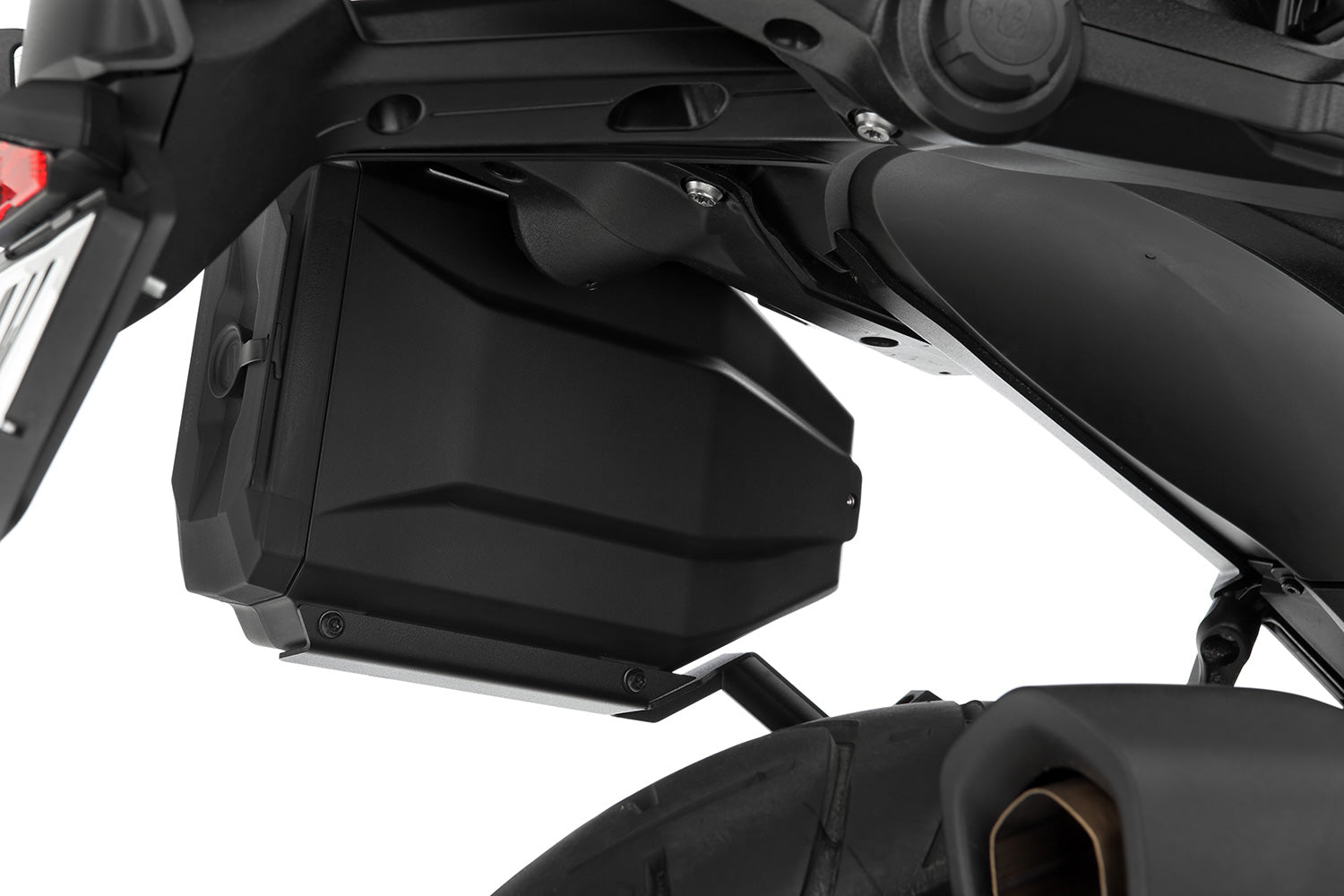 Wunderlich tool box for models with Vario case mounts R 1300 GS - complete your BMW ✔ Premium components ✔ Integrated design ➜ Order now