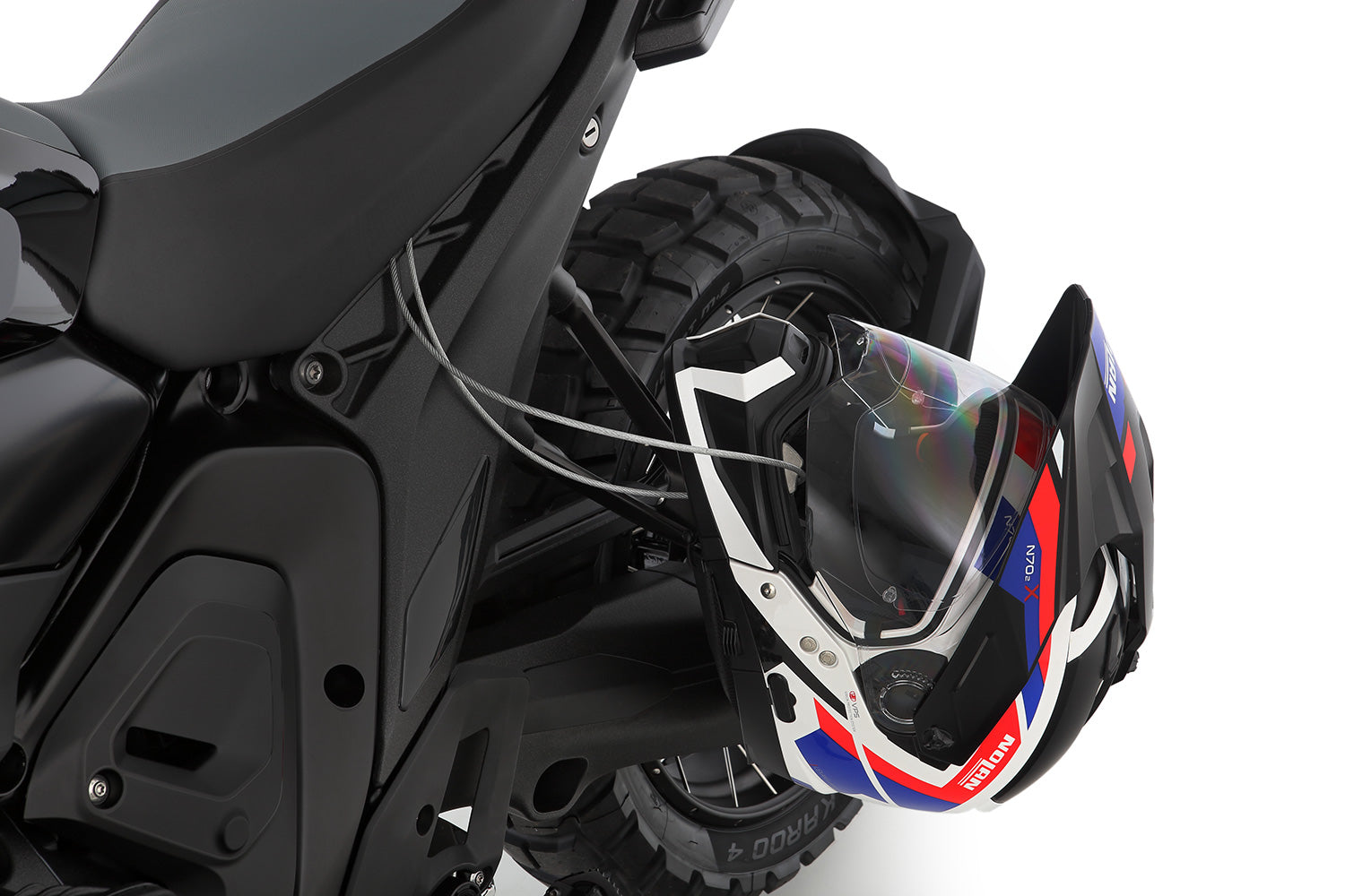 Wunderlich HELM-LOCK helmet anti-theft protection R 1300 - complete your BMW ✔ Premium components ✔ Integrated design ➜ Order now