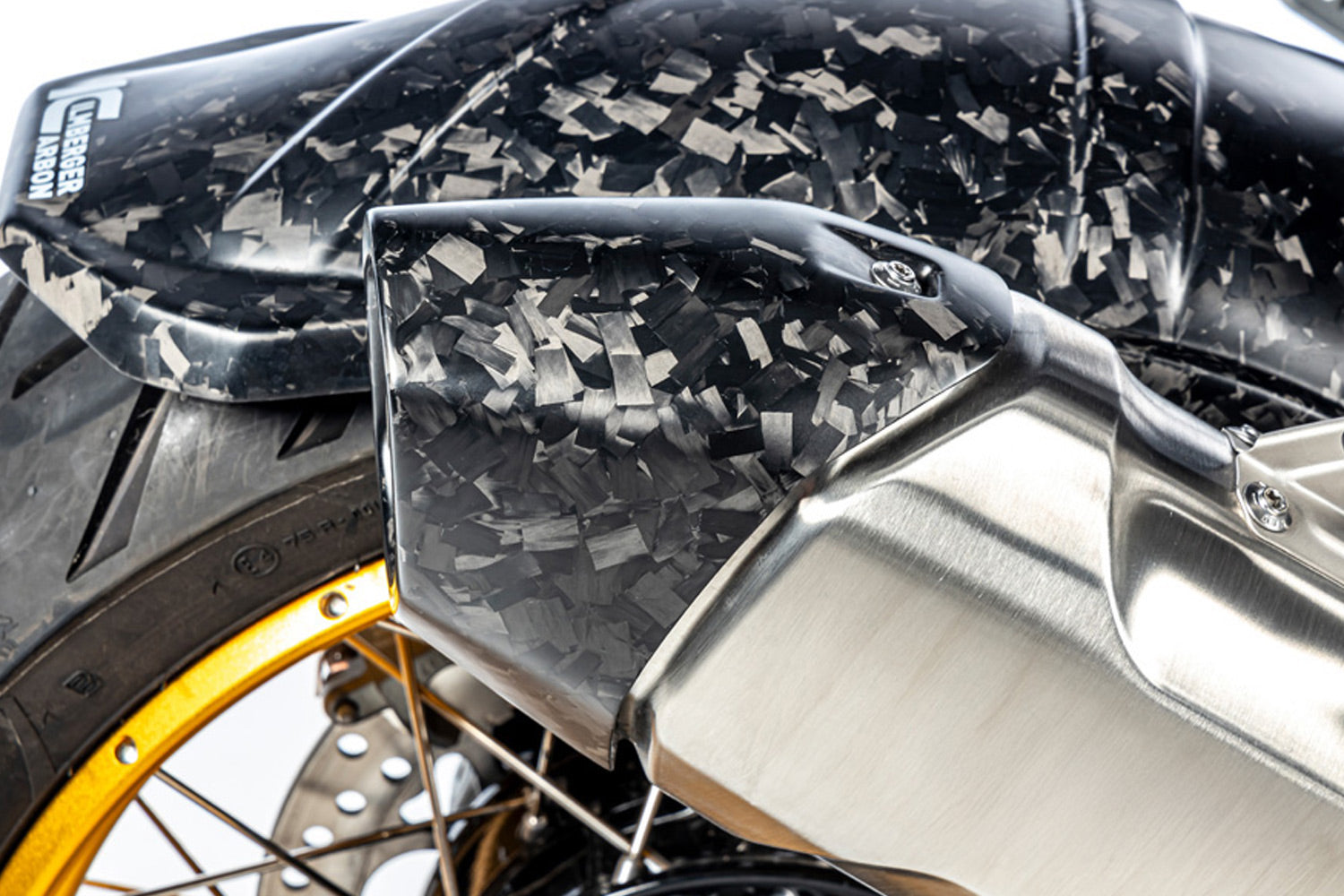 Ilmberger - Rear Exhaust Heat Shield for R 1300 GS + Adventure