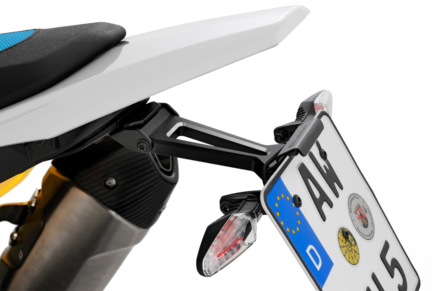 Wunderlich number plate holder R 1300 GS/RS for models with luggage rack-13908-002