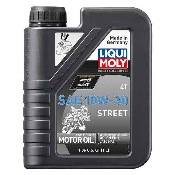 LiquiMoly - 4T SAE Street Synthetic Engine Oil - 10W30