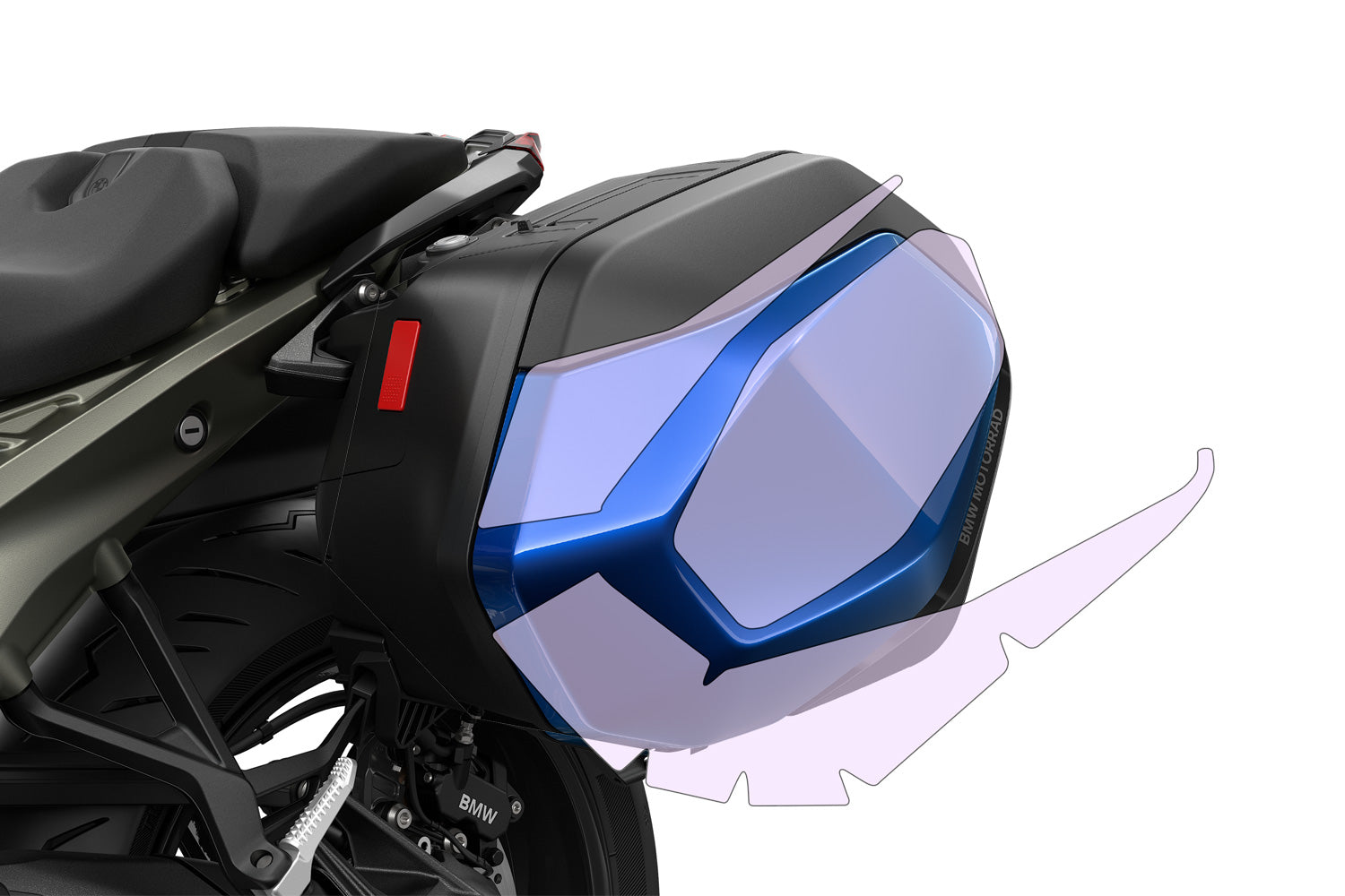 PremiumShield - Side Pannier Protection Film Set for R 1300 R + RS