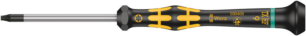 Wera Tools - 1567 TORX® HF ESD Kraftform Micro screwdriver with holding function for TORX® screws