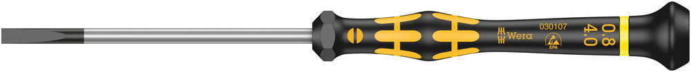 Wera Tools - 1578 A ESD Kraftform Micro screwdriver for slotted screws