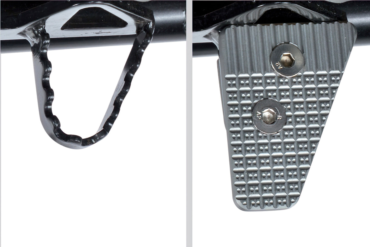 With the brake lever extension it is almost impossible for the foot to slip off or to miss the lever of the R 1200 GS LC.