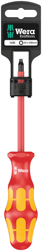 Wera Tools - 168 i SB VDE Insulated screwdriver for square socket head screws