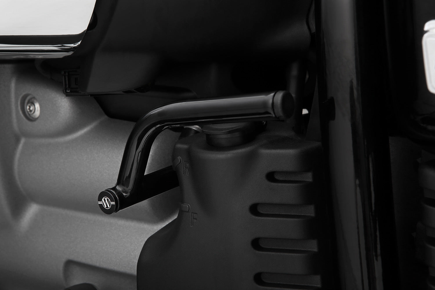 Our gear-shifter replaces the original component and makes engaging reverse gear noticeably easier