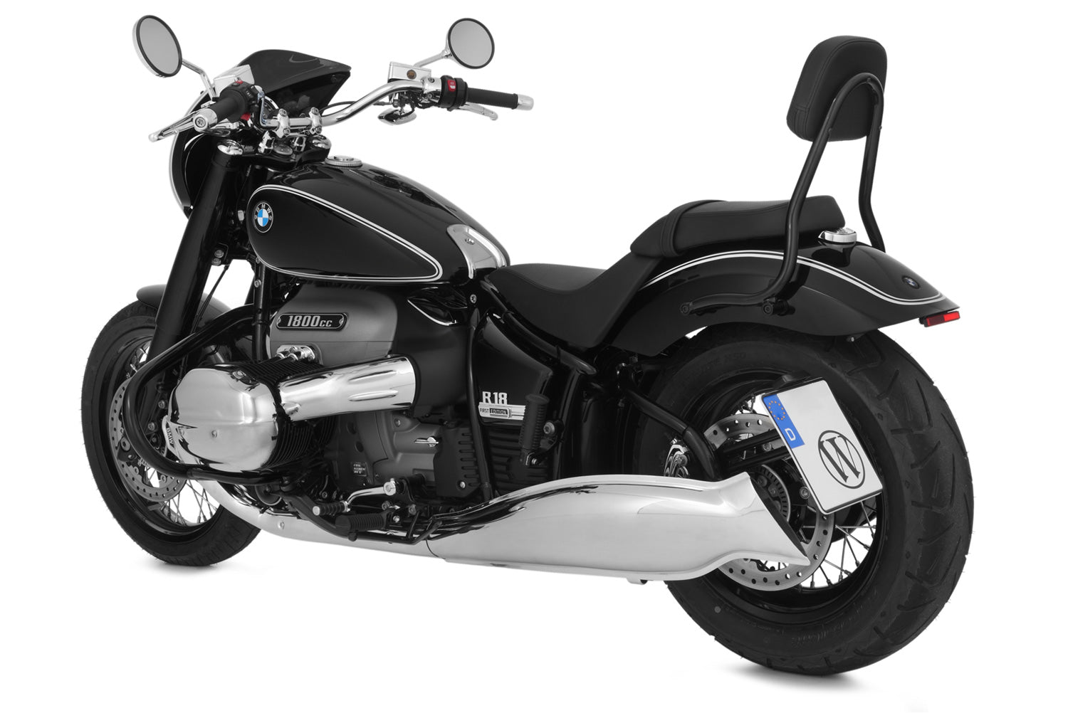Wunderlich licence plate holder side R 18 - complete your BMW ✔ Premium components ✔ Integrated design ➜ Order now