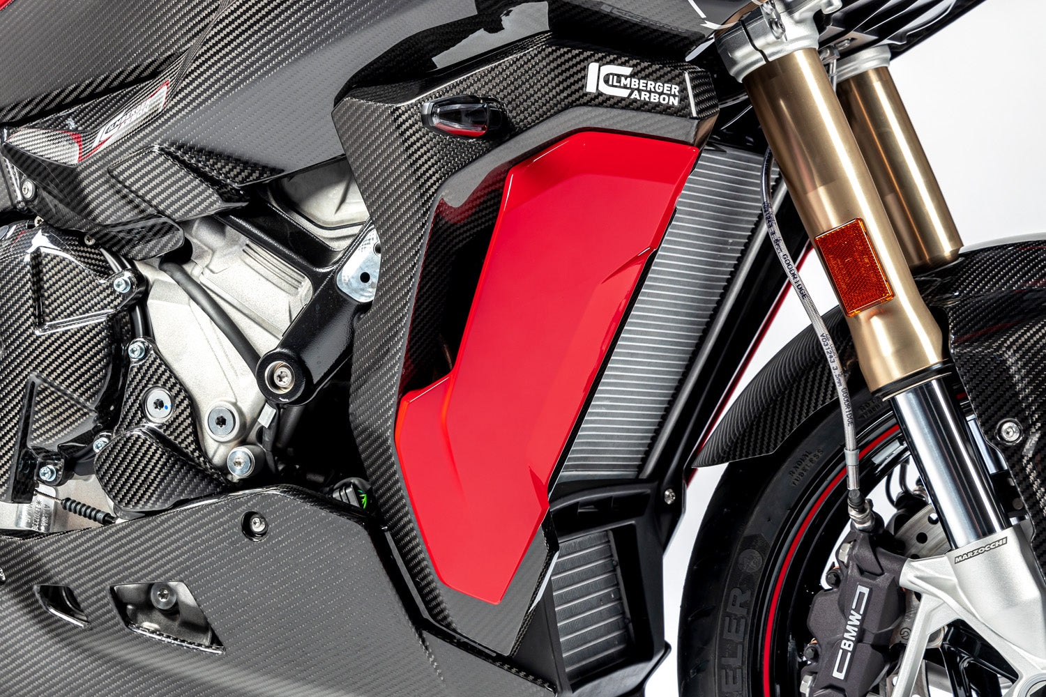 Ilmberger - Radiator Cover (Model with Painted Side Panel) for S 1000 XR