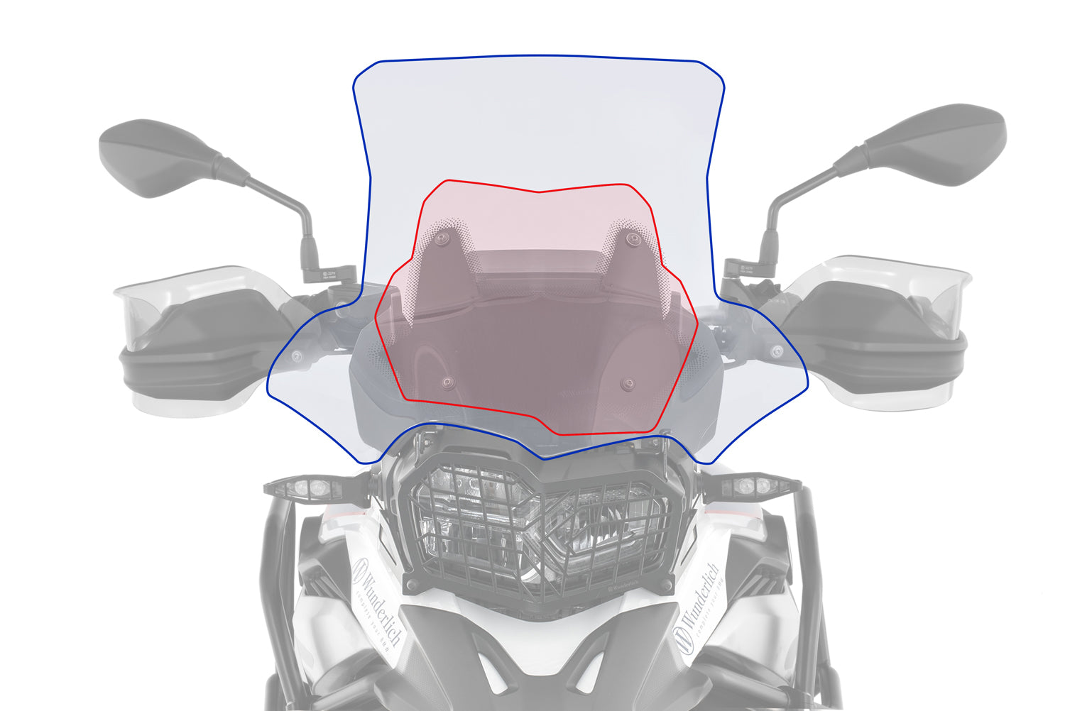 Wunderlich Windshield MARATHON - complete your BMW ✔ Premium components ✔ Integrated design ➜ Order now
