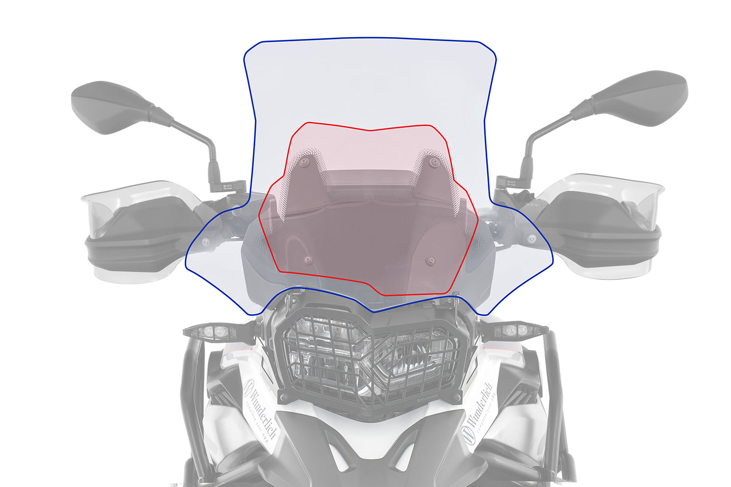 Wunderlich Windshield MARATHON - complete your BMW ✔ Premium components ✔ Integrated design ➜ Order now