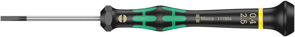 Wera Tools - 2035 Screwdriver for slotted screws for electronic applications