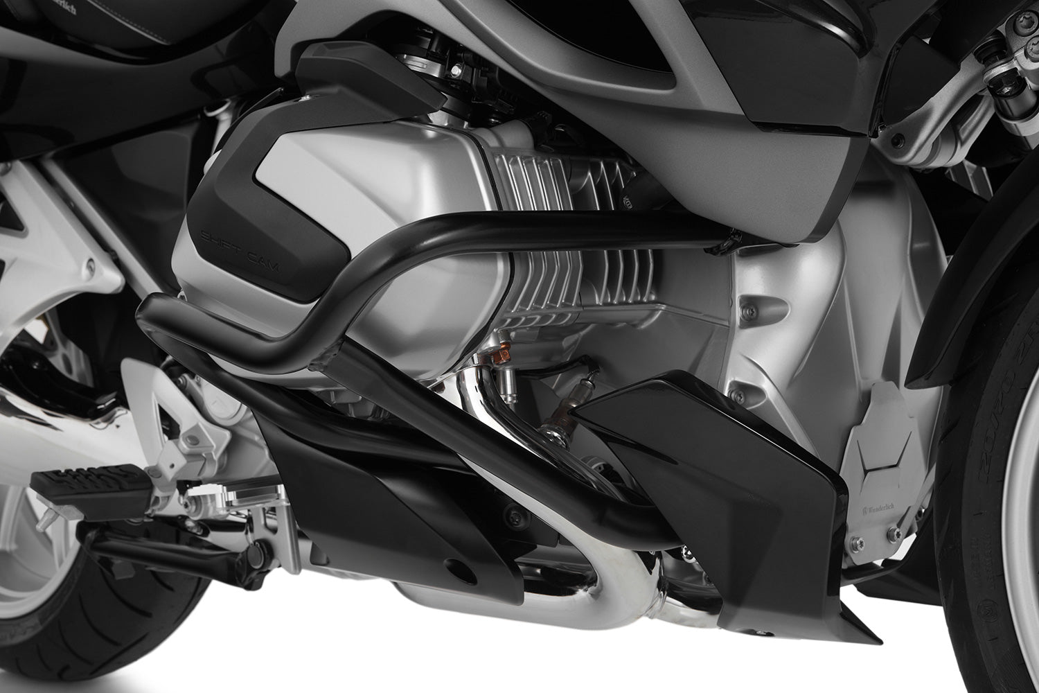 Perfectly combines the comprehensive engine protection in an accident or bike crash with its discreet product design