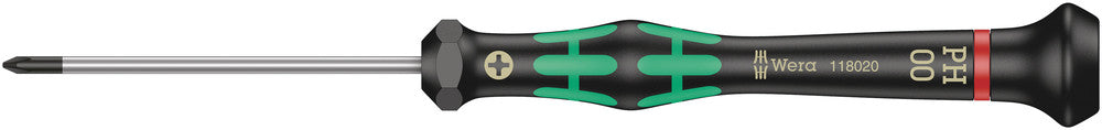 Wera Tools - 2050 PH Screwdriver for Phillips screws for electronic applications