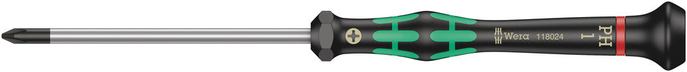 Wera Tools - 2050 PH Screwdriver for Phillips screws for electronic applications