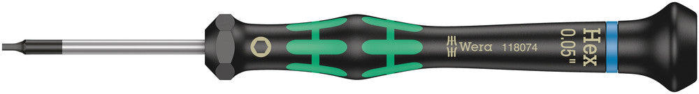 Wera Tools - 2054 Screwdriver for hexagon socket screws for electronic applications
