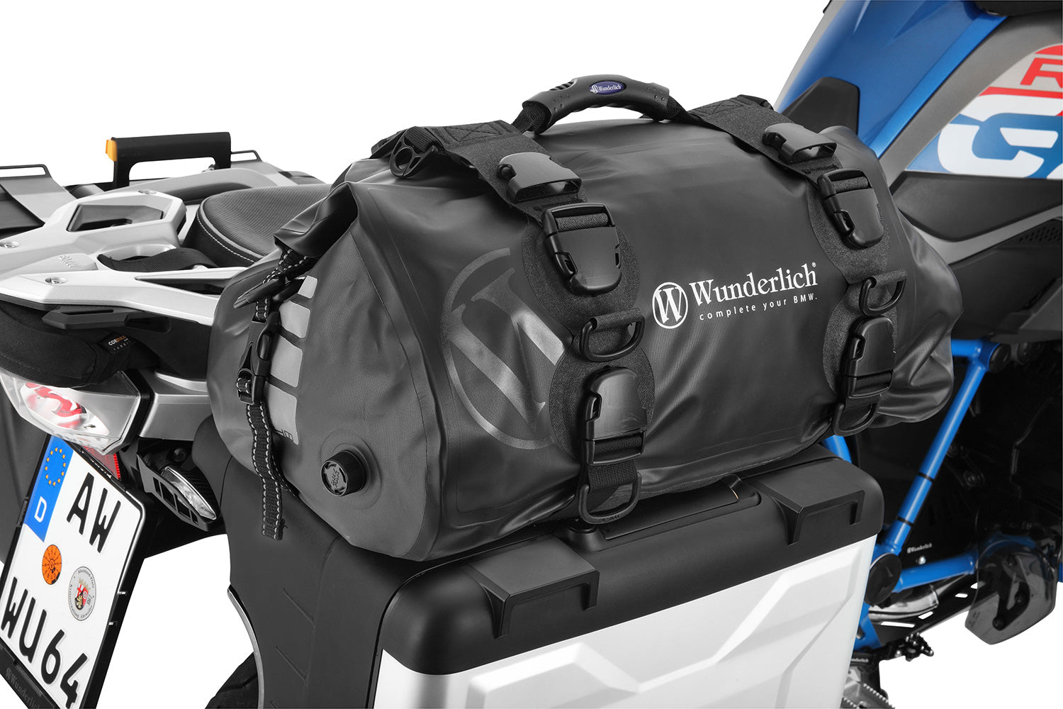 Wunderlich luggage rail for original Vario case R 1200/1250 GS LC black