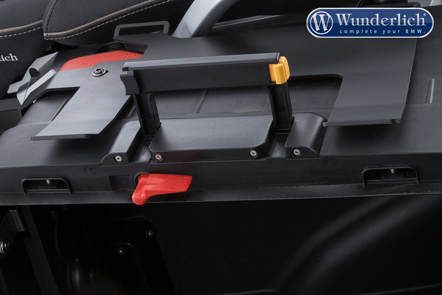 Wunderlich luggage rail for original Vario case R 1200/1250 GS LC black