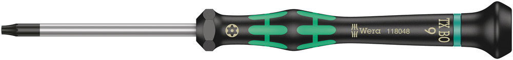 Wera Tools - 2067 TORX® BO Screwdriver for tamper-proof TORX® screws for electronic applications