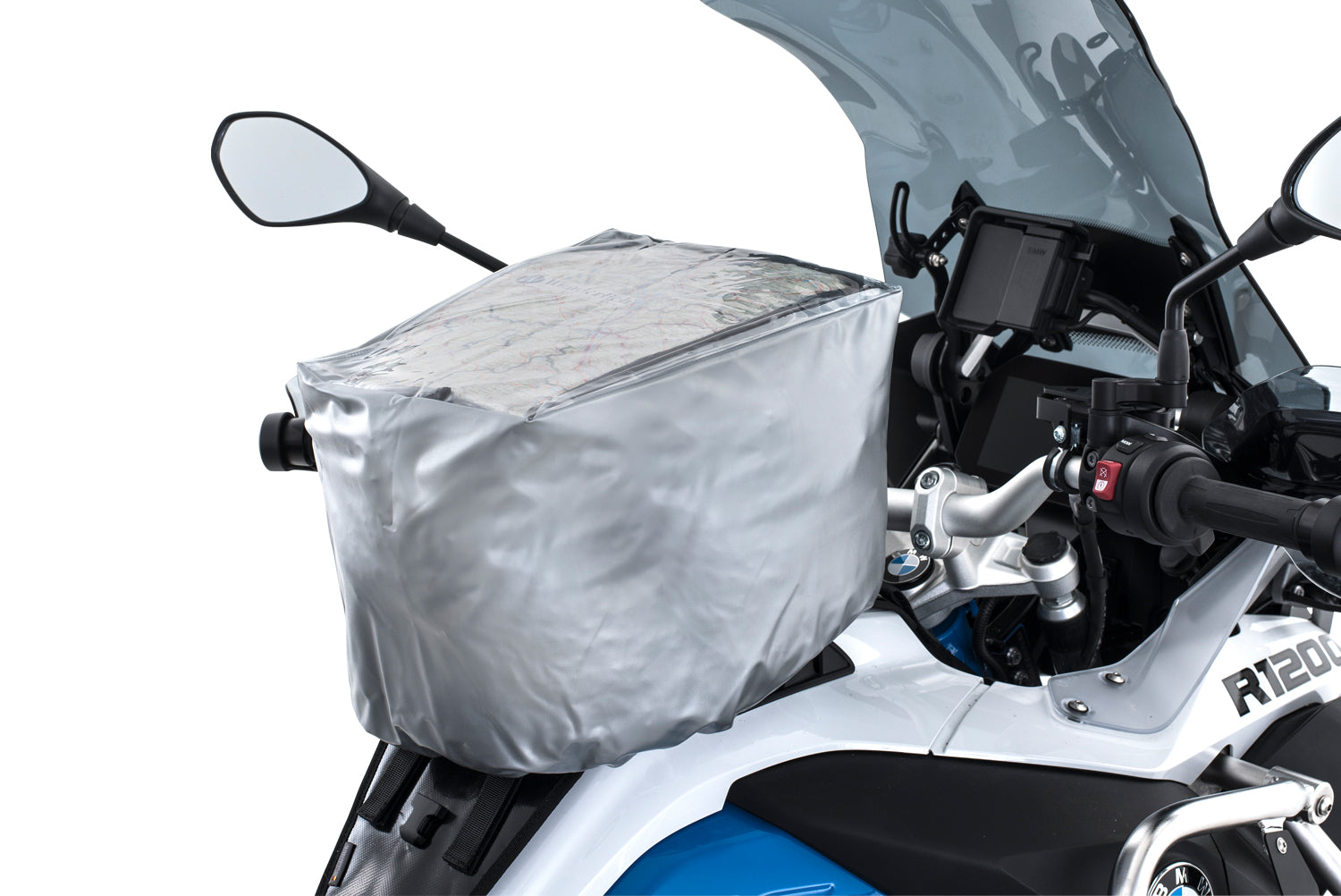 This rain cover is recommended if you’re carrying sensitive equipment and | or riding through serious rain.