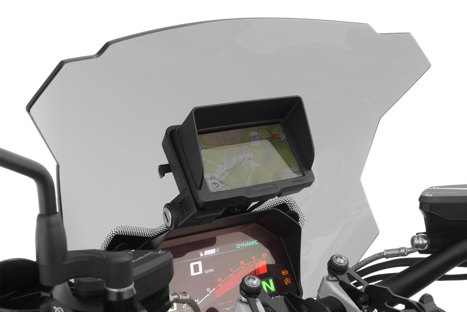 Wunderlich Navigation Holder for Original Navigator R 1250 R - complete your BMW ✔ Premium components ✔ Integrated design ➜ Order now
