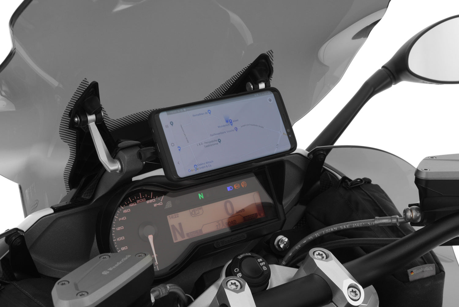 Wunderlich universal device carrier R 1200 RS LC - complete your BMW ✔ Premium components ✔ Integrated design ➜ Order now