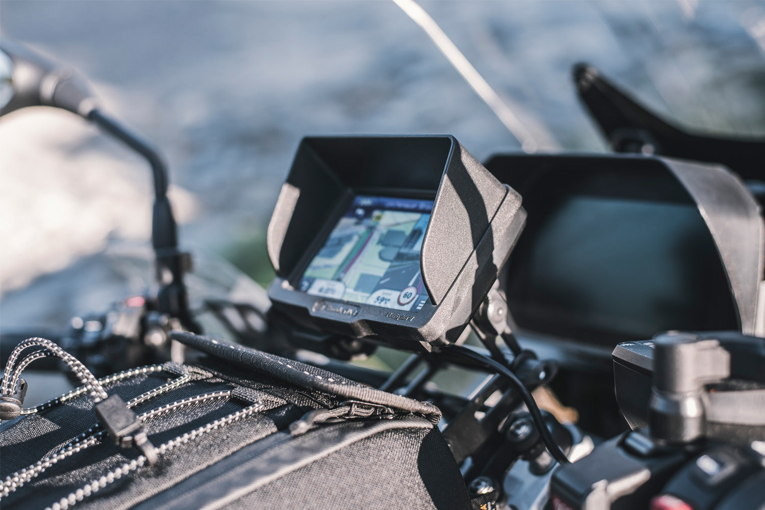 Wunderlich adjustable black navigation holder